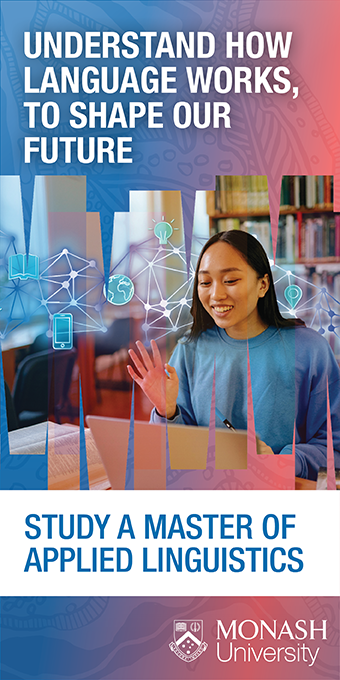 Master's of Applied Linguistics - Monash University